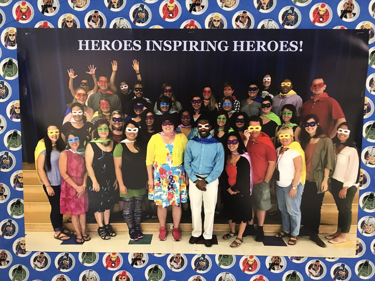 DawnLinden1's tweet photo. Introducing the heroes of King School! #A2Inspire #A2Gether #A2Super https://t.co/XK9Gh115DD