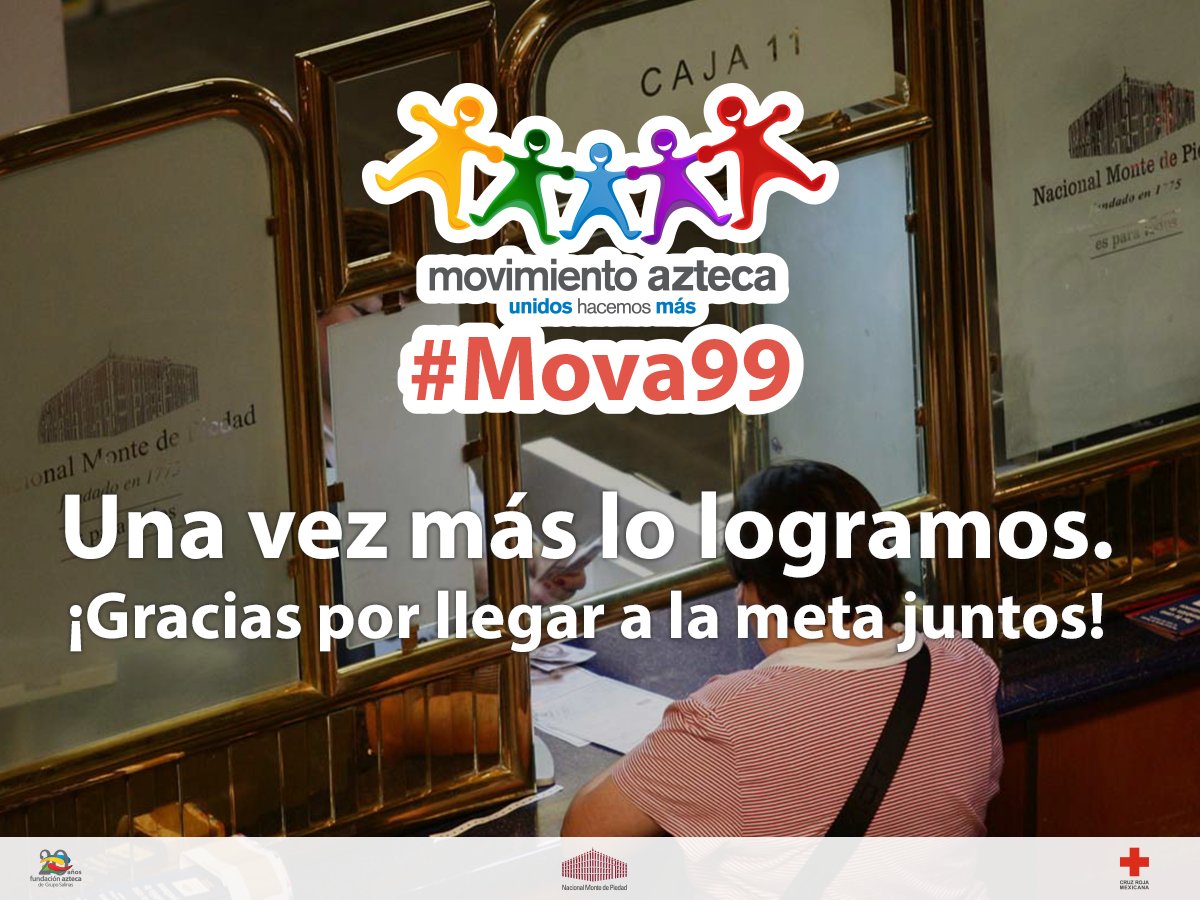 movazteca's tweet photo. Una vez más #UnidosHacemosMás. Gracias por su apoyo @NMontePiedad  en este #MOVA99 🚑❤ https://t.co/x0P02R3Ozt