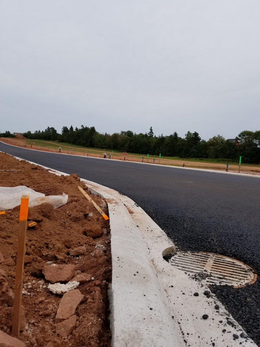 VyBuild's tweet image. Paving completed #stage1 #pei #firstenergyefficientdevelopment #solar #giveyourselfabetterhome
