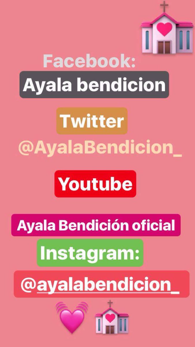 Ayalabendicion_'s tweet photo. Nuestras paginas síguenos https://t.co/gFSm8BNHf9