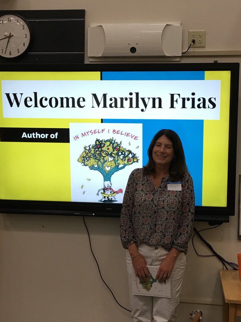 AESLib's tweet photo. Welcome #Marilyn Frias author of #InmyselfIbelieve https://t.co/gEXEraVXtO