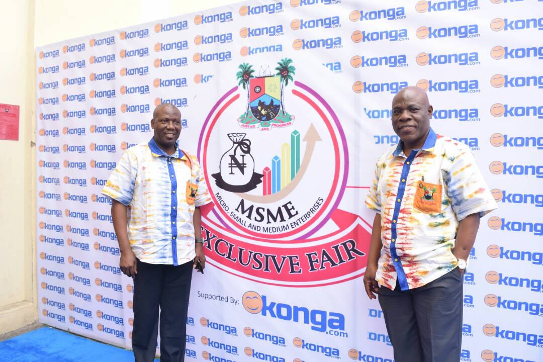 lagosmcic's tweet photo. We thank the Commissioner, Permanent Secretary, Director of Commerce &amp; others in the @lagosmcic for their support towards the #LagosMSMEfair https://t.co/uDgTC21H7q