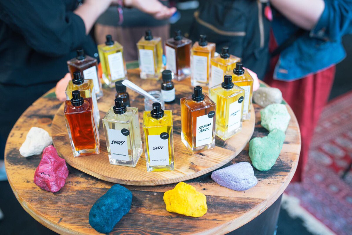 LushLtd's tweet photo. The Lush perfume range has had a makeover! Don't they look fancy? #creativeshowcase https://t.co/fW9uTfg8C7