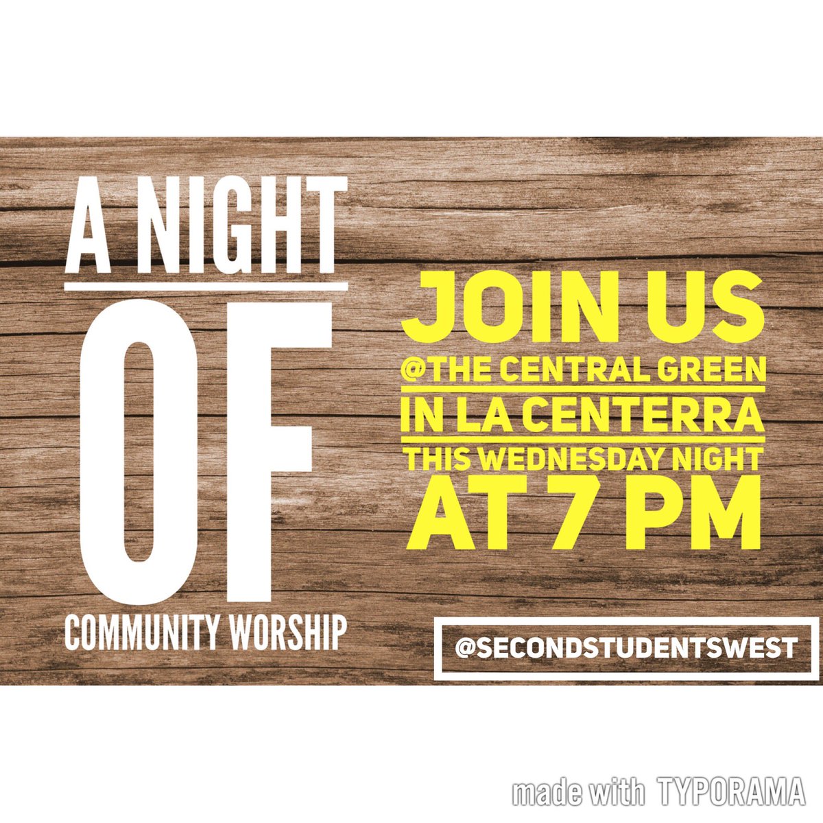 _hannahembrey's tweet image. COME OUT AND WORSHIP THIS WEDNESDAY NIGHT!!!