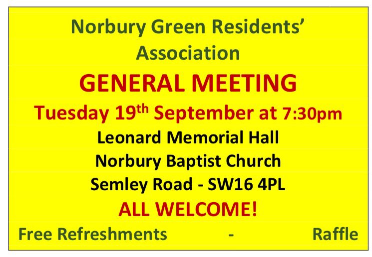 Norbury Village Green Residents Association (NGRA) tweet media