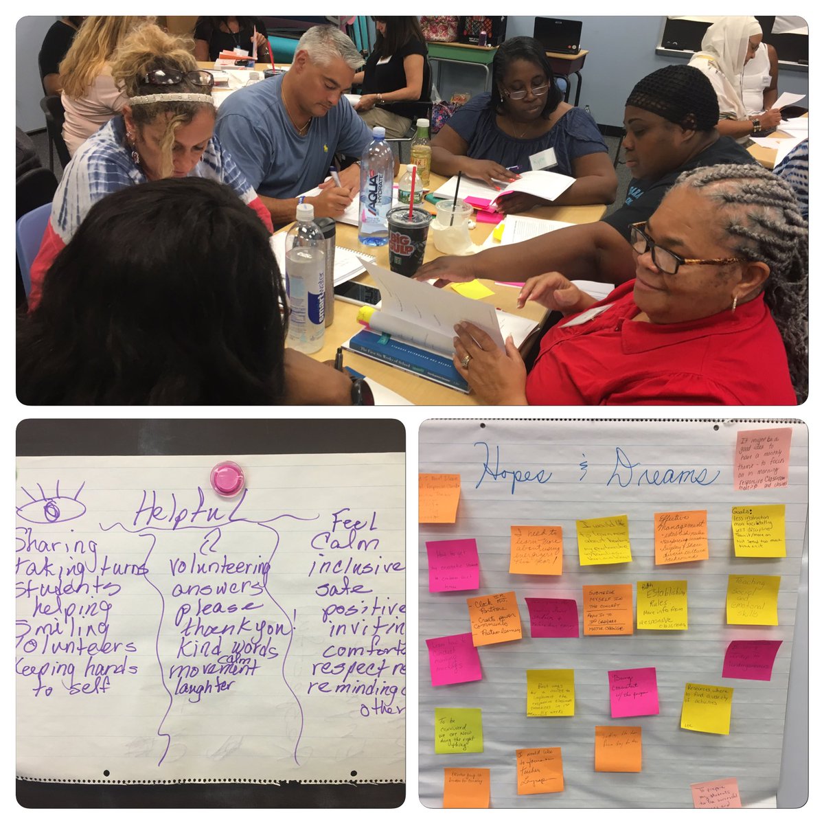 AlishaDelorenzo's tweet image. Barack Obama school getting ready to hit the ground running with @responsiveclass #APWellnessProject