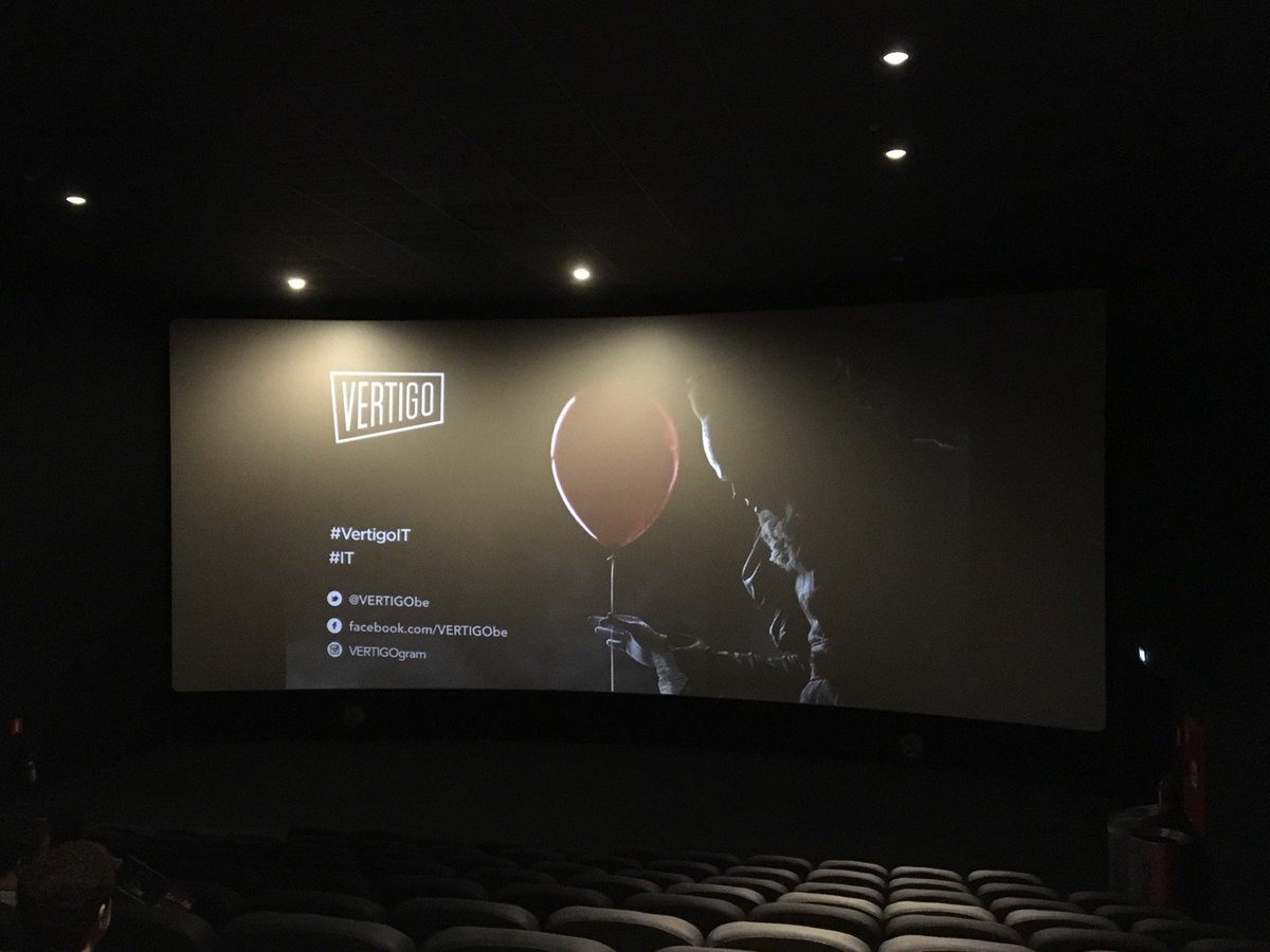 Liveryoshi's tweet photo. Avant-première: IT 🎬 #VertigoIT 🤡🎈 (@ Kinepolis in Antwerpen w/ @ladyjess01) https://t.co/N6XSPJWR8N https://t.co/jZ7Zs5nlA3