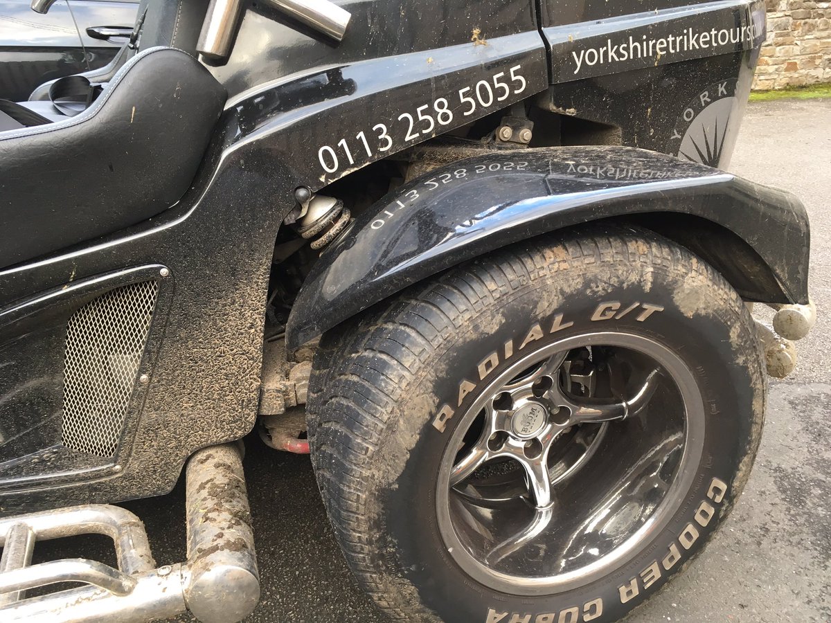 JasonPRichards's tweet image. Mollie the trike worked really hard today, day 1 of a 2 day safari, Dales roads after heavy rain #needtoclean