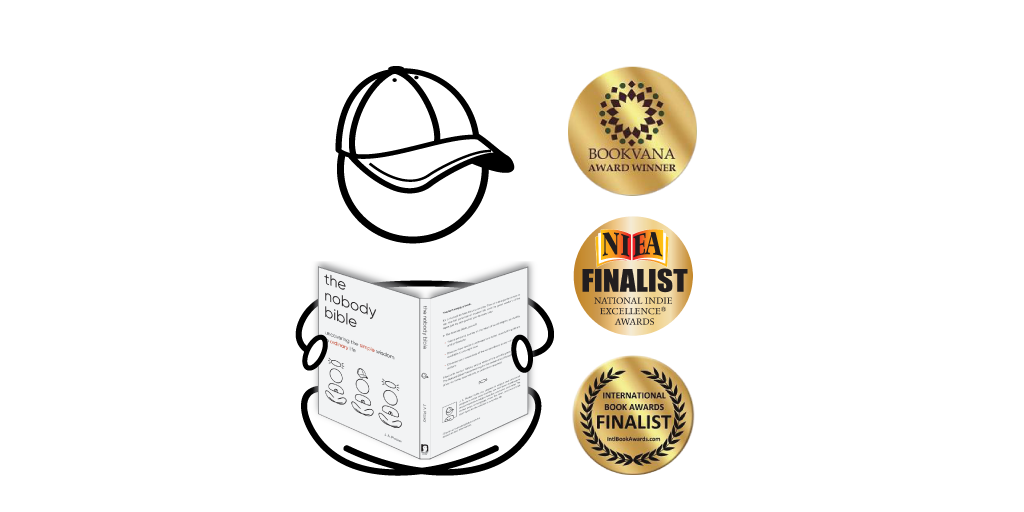 nobodysview's tweet photo. "The Nobody Bible" has its official #Bookvana awards listing! TY for supporting #spirituality #interfaith #diversity https://t.co/YvcVc5mV9G https://t.co/Rv9LCyz7rO
