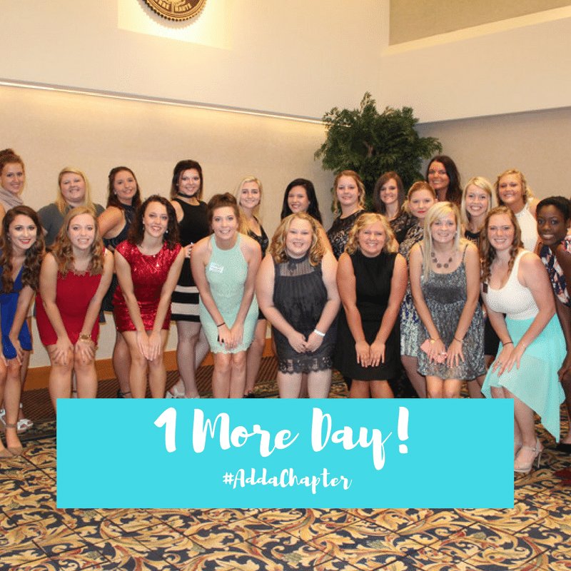 IndStatePA's tweet image. Round 1 of recruitment is only a day away! We can’t wait for our Panhellenic community to meet you all! 💙 #AddaChapter