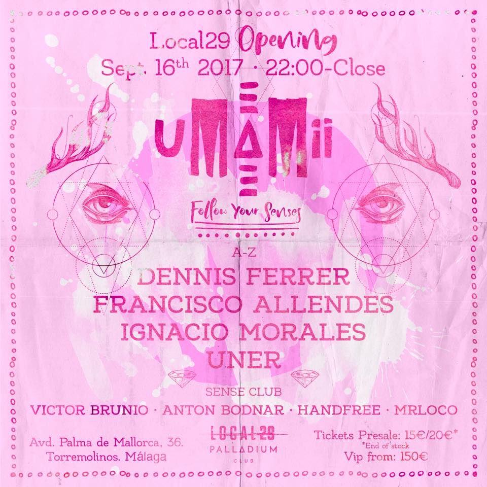 No queda nada para hacer de nuestro club una verdadera experiencia extrasensorial... #UMAMII llega a #Local29.