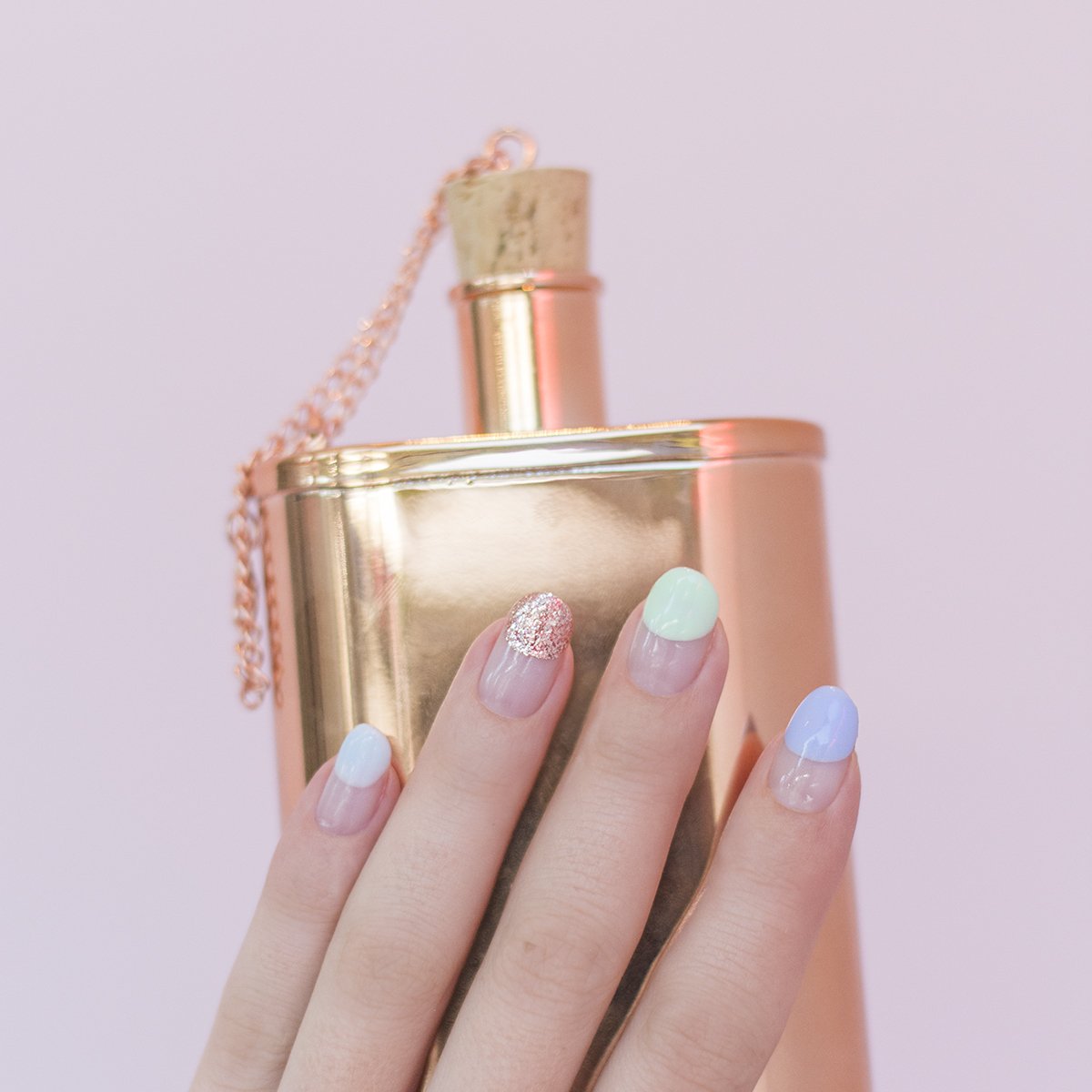 Pick your poison and let our bartenders do the rest! #loveHMP #ManiMonday #nailart #nailtrends #onmynails #negativespacenails