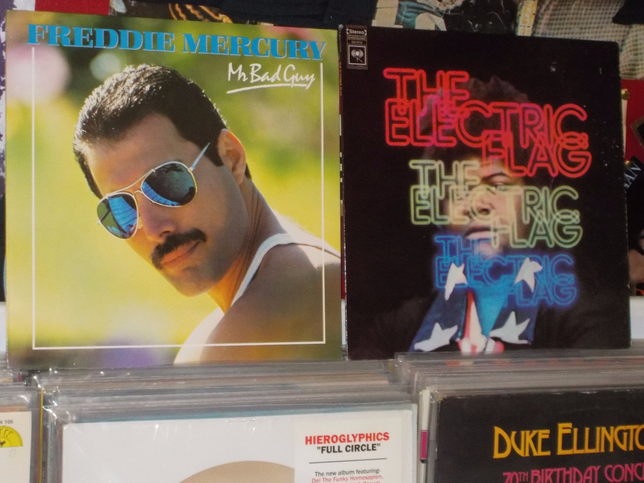 Happy Birthday to the late Freddie Mercury (Queen) & the late Buddy Miles (Electric Flag & from Omaha) 