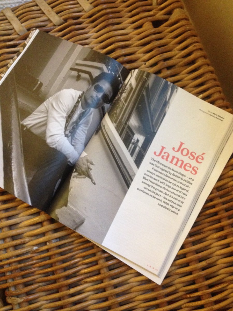 ItsMarkWebster's tweet photo. My musical notes in new  @JocksAndNerds . On 10th anniv of @brownswood debut @josejamesmusic + Hamish Stuart ex AWB now @360BandOfficial https://t.co/9KpvDVBW0f