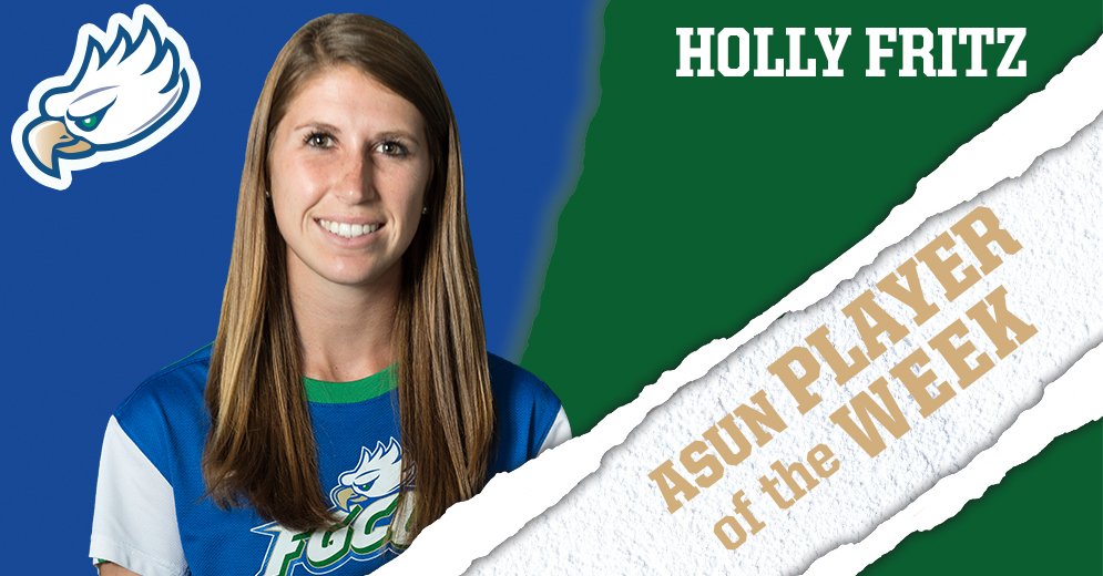 FGCU Women's Soccer (@fgcu_wsoccer) on Twitter photo NEWS | <a href="/FGCU_WSoccer/">FGCU Women's Soccer</a>'s @Holly_Fritzy9 Earns #ASUNWSOC Player of the Week fgcuath.co/2f0nC5O NEWS | <a href="/FGCU_WSoccer/">FGCU Women's Soccer</a>'s @Holly_Fritzy9 Earns #ASUNWSOC Player of the Week fgcuath.co/2f0nC5O