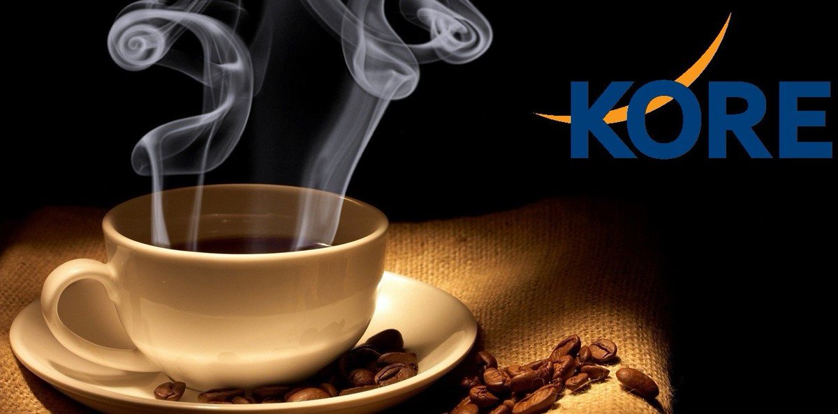 At #MWCA17, #KORE Café will be on hand to serve up Coffee and #IoT, drop by and start your day with a cup - Hall North Stand N.456