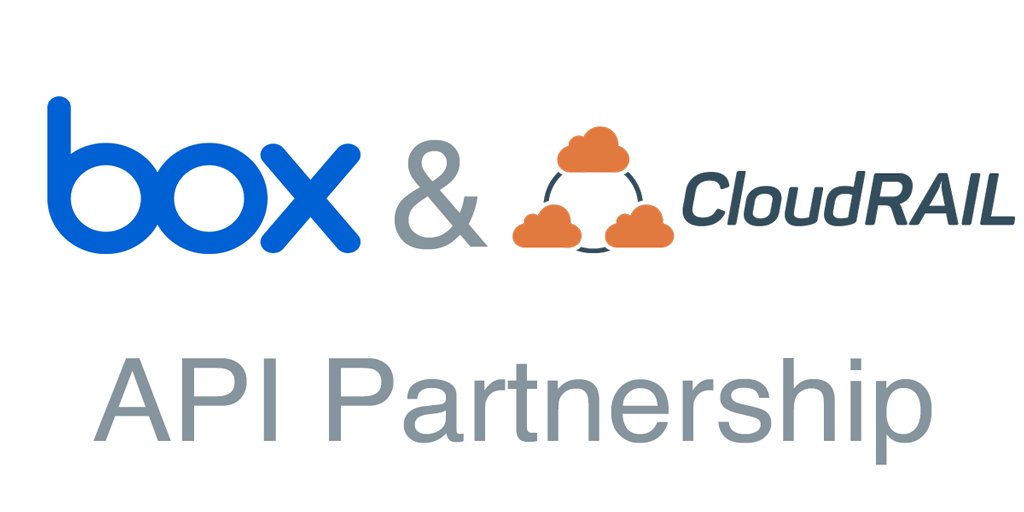 .<a href="/CloudRail/">CloudRail</a> partners with <a href="/BoxHQ/">BoxHQ</a> to make #API integrations easier. blog.cloudrail.com/box-partners-c…