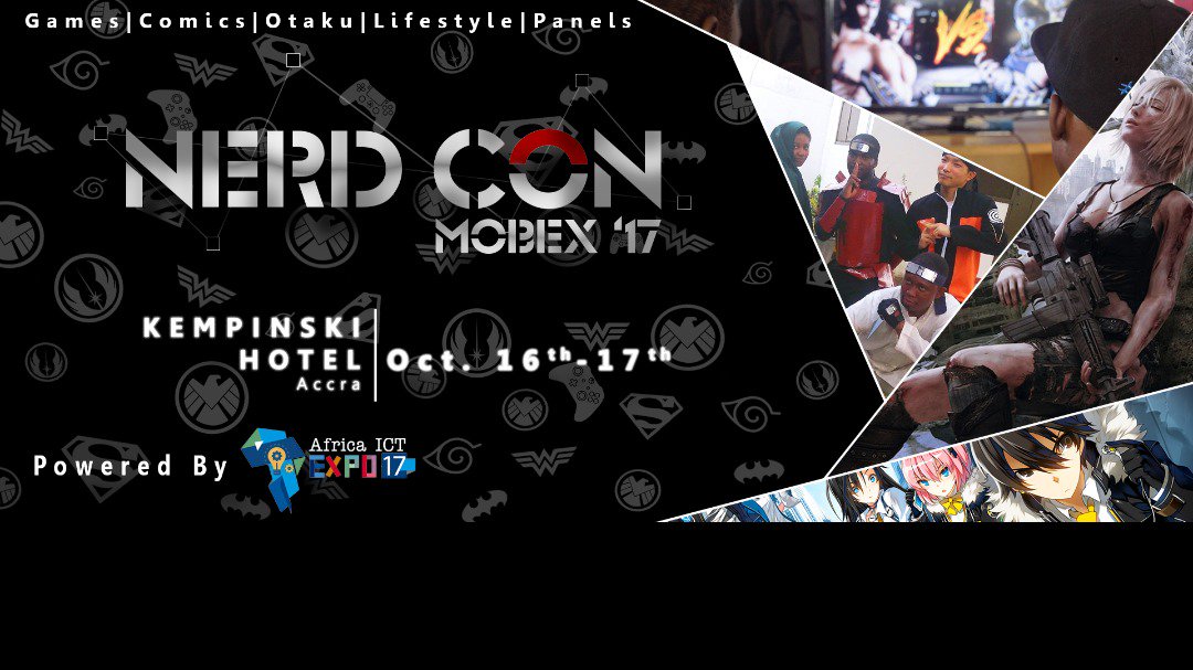 All nerds, geeks, gamers &amp; enthusiasts have NOT been forgotten. It's game time at #MOBEX17 #NERDCON @Kempinksi from 16 - 17 Oct, 2017