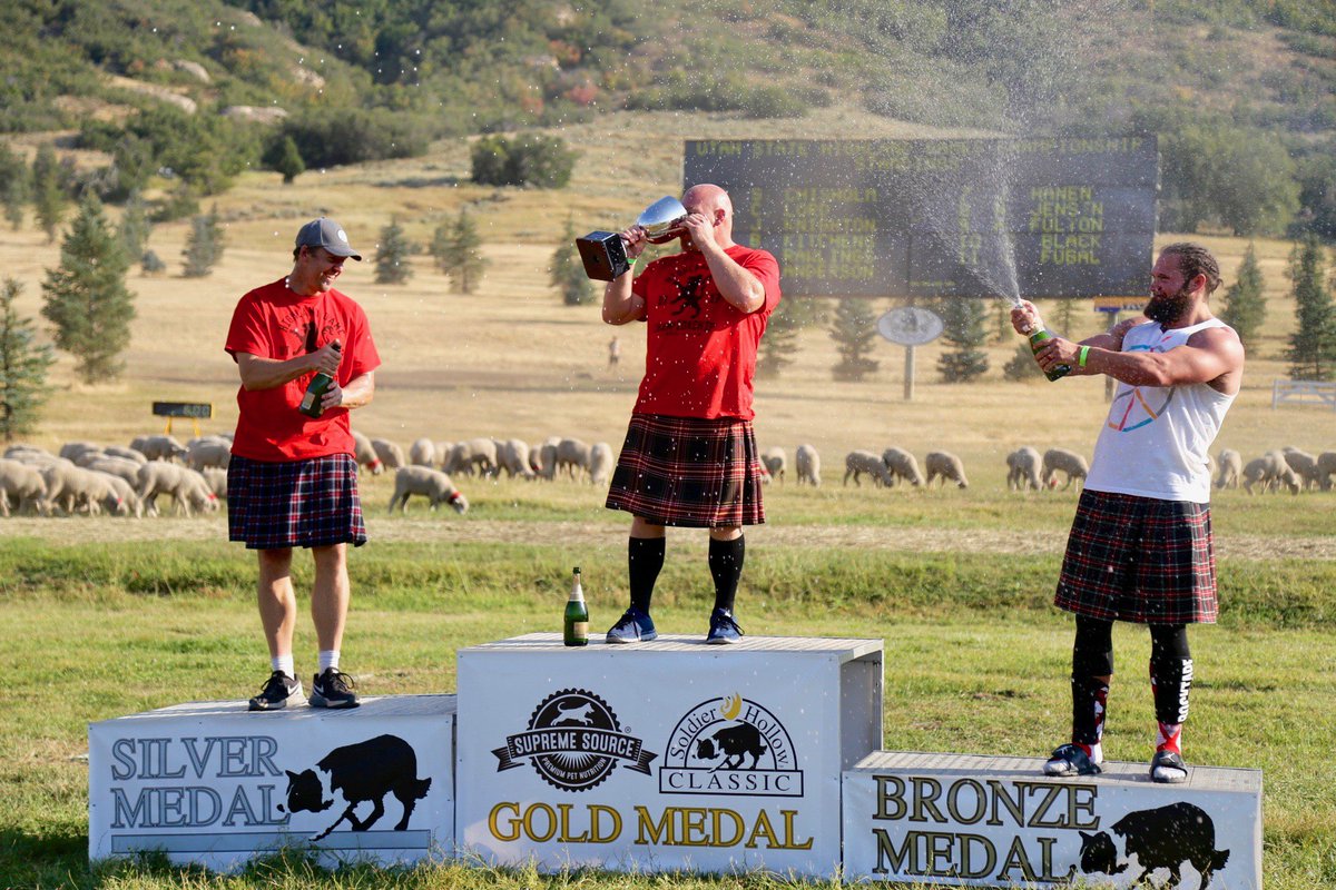 The awesome winners of this years Highland Games! Congratulations to all the winners, you did an amazing job! #strong #soldierhollowclassic