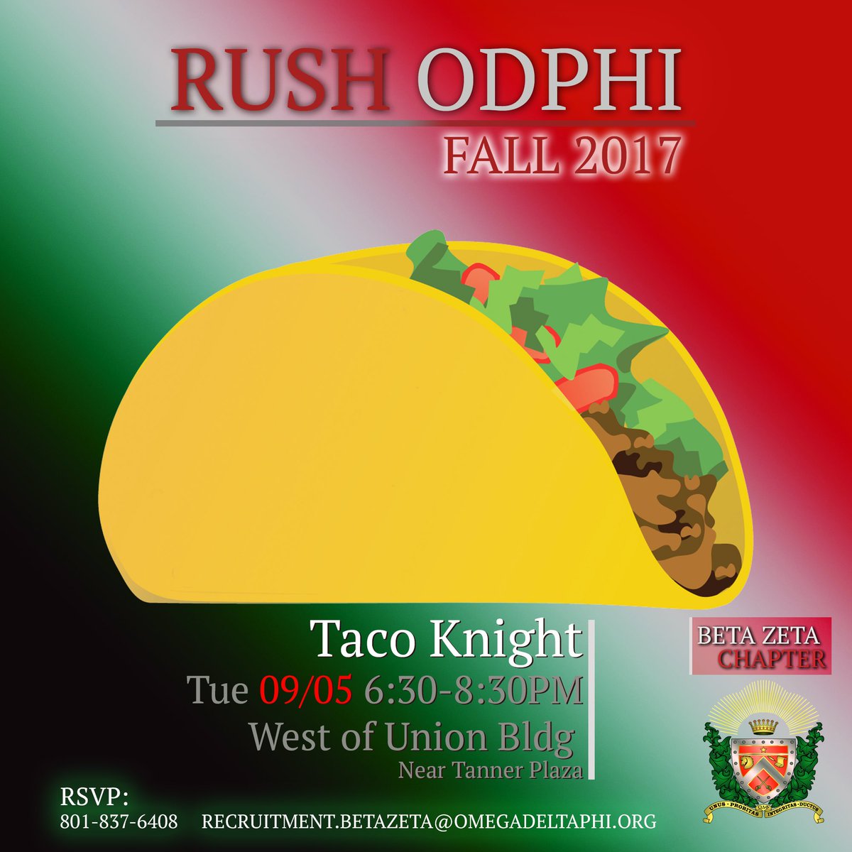 Interested in being a part of a Multicultural, Service &amp; Academics Oriented Fraternity? Join us tonight. Be sure to RSVP.