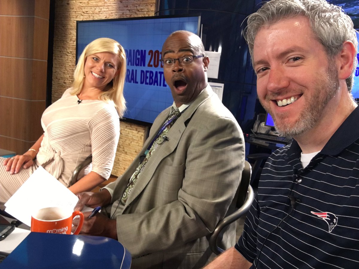 ChrisDotWeb's tweet photo. When you have to fill in as "talent" but you sit next to ACTUAL talent @dedrickrussell @MollyGrantham #DebatePractice https://t.co/sUZuUYWoSx