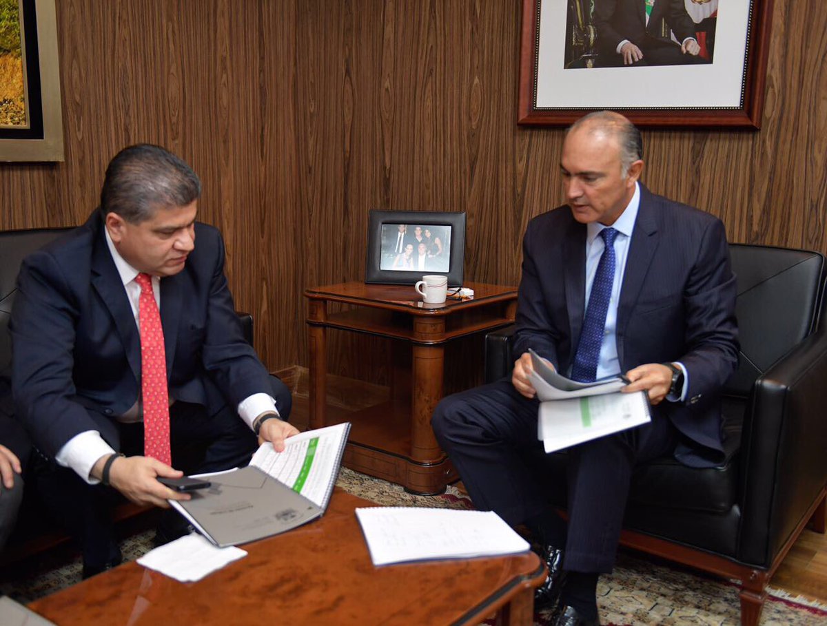 ppcalzada's tweet photo. En reunión de trabajo con el Gobernador electo de Coahuila @mrikelme https://t.co/RrzwgYZEs8