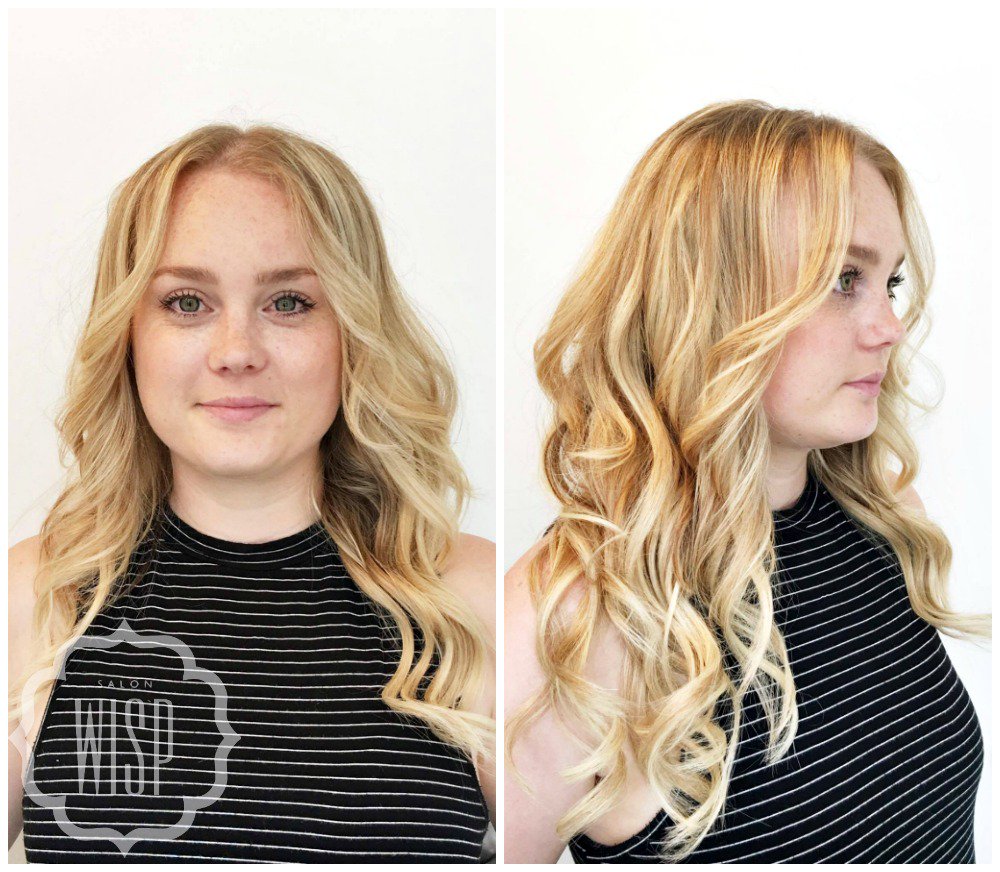 #BlondeVibes Gorgeous long, blonde waves for this #Wispladies #burlon 
Call or text the salon to book your next app! (905) 330 3633 😍