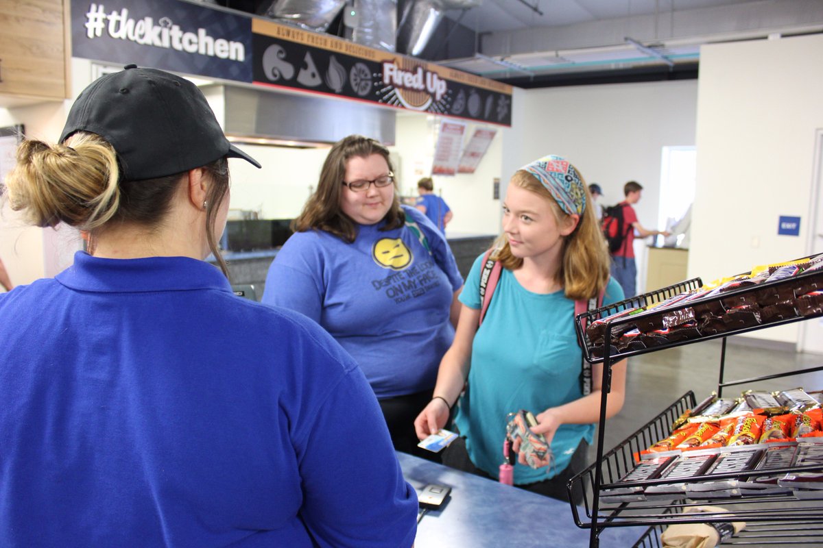MSU_Facilities's tweet photo. One tip for National Courtesy Month: pay for the food of the person behind you in line! #courtesymonth #MajorinYou https://t.co/CgIPAMsmZA