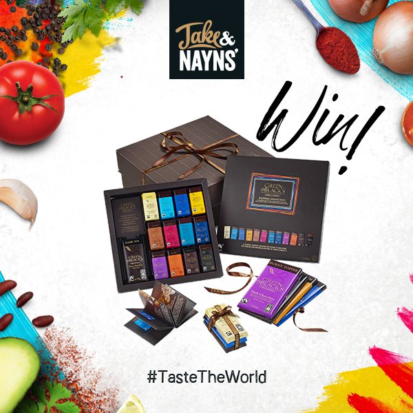 jakeandnayns's tweet photo. 🌟🌟 #WIN 🌟🌟 RT &amp; follow us to enter our competition &amp; celebrate the #InternationalChocolateDay! #TasteTheWorld T&amp;Cs: https://t.co/K8BW6U23Er https://t.co/Vqi0WTvScW