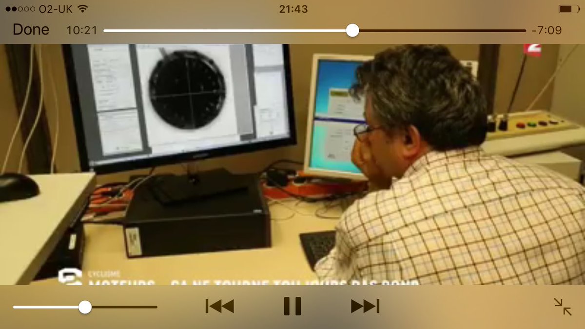 GlenCottingley's tweet photo. 8:33 UCI detector fails to spot old-style motor in tube, 10:21 fails motor in hub and 11:52 fails motor in rim. https://t.co/zKJAEVGmiK https://t.co/JV2qgZza6P