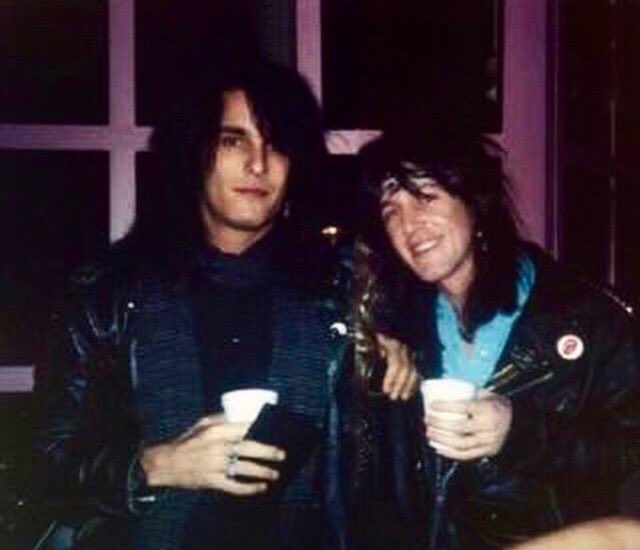 MCHistMem's tweet photo. Nikki Sixx with Eric Stacy from Faster Pussycat #nikkisixx #motleycrue #ericstacy #fasterpussycat #thefinaltour #finaltour https://t.co/Fd8z0H6MqQ