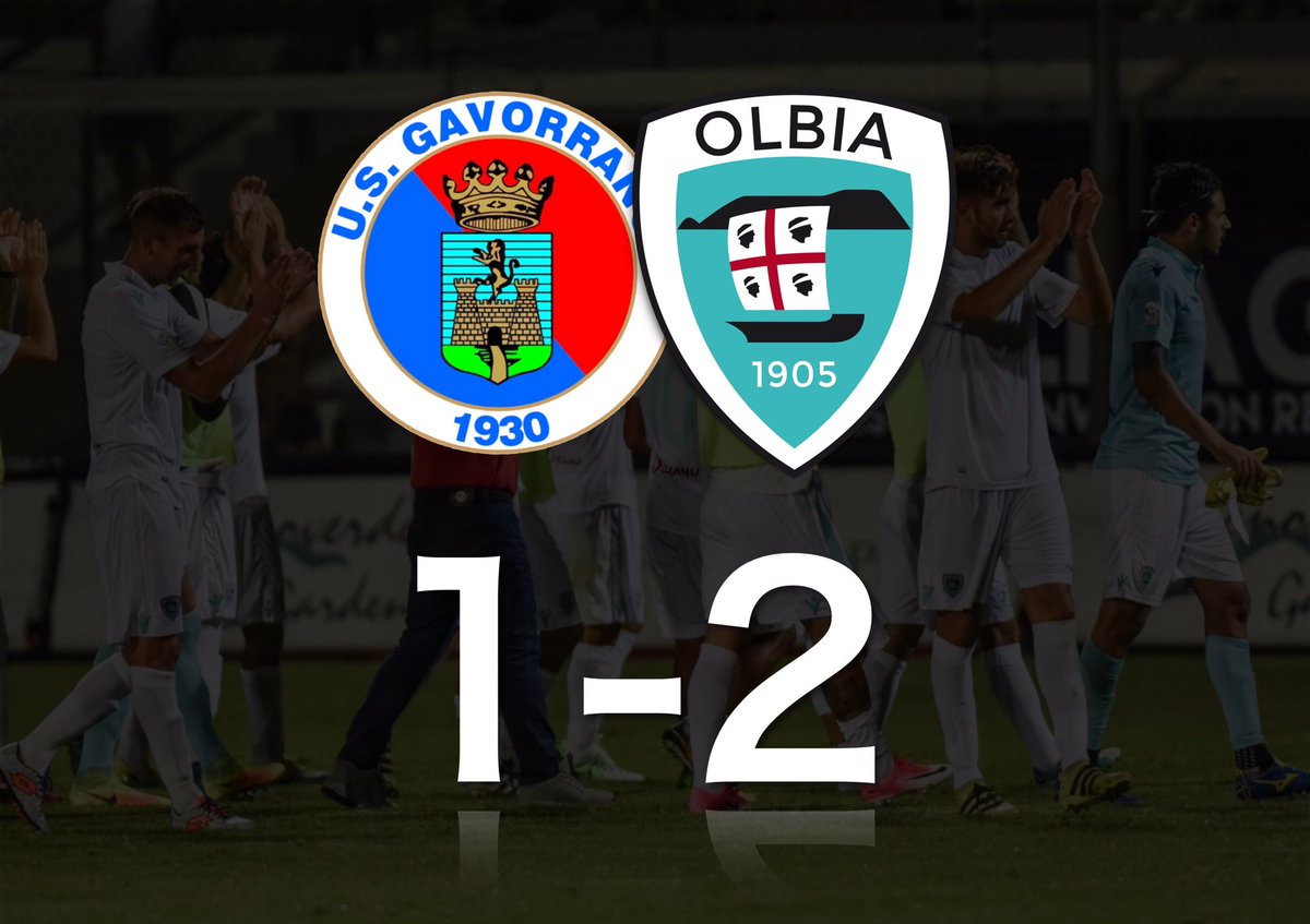 olbiacalcio's tweet photo. FT #GavOlb 1-2 ⚪️ #PassioneBiancolboese
Seconda vittoria dei #bianchi! Si decide tutto nella prima frazione con i gol di #Geroni e #Pisano https://t.co/efa1rB8xtD