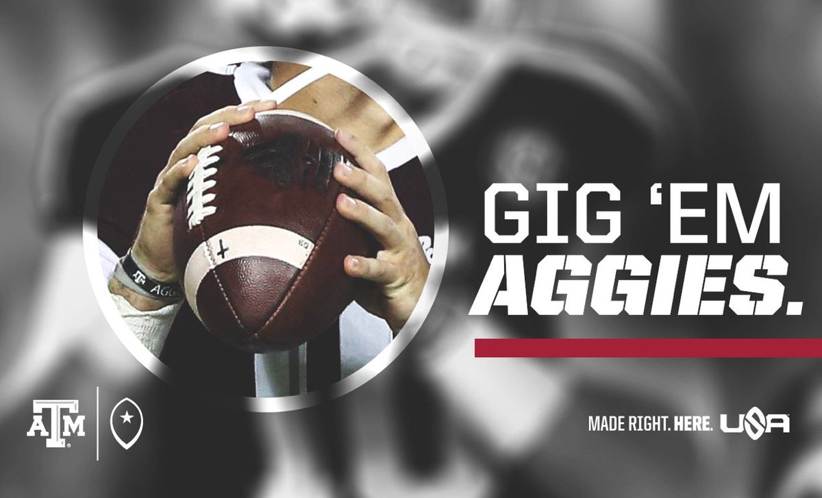 Big Game USA (@biggameusa) on Twitter photo The official ball of <a href="/AggieFootball/">Texas A&M Football</a> #GigEm
#MadeRightHere🇺🇸 <a href="/adidasFballUS/">adidas Football US</a> #teamadidas
<a href="/12thMan/">Texas A&M Athletics</a> <a href="/TAMUequipment/">Texas A&M Equipment</a> #TXmadeTXplayed The official ball of <a href="/AggieFootball/">Texas A&M Football</a> #GigEm
#MadeRightHere🇺🇸 <a href="/adidasFballUS/">adidas Football US</a> #teamadidas
<a href="/12thMan/">Texas A&M Athletics</a> <a href="/TAMUequipment/">Texas A&M Equipment</a> #TXmadeTXplayed