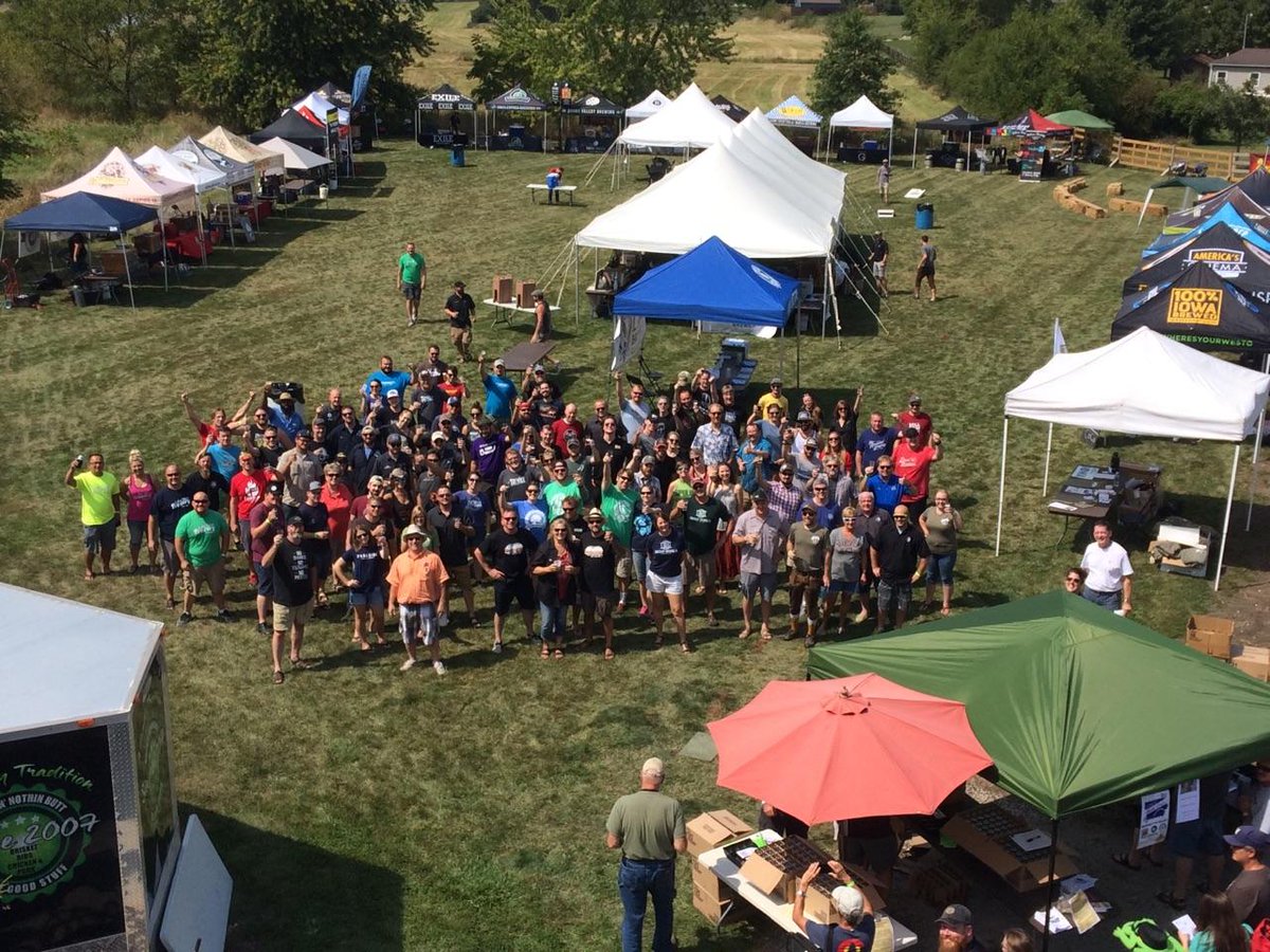 millstreambrew's tweet photo. The Iowa breweries are ready to greet 1200 Festival of Iowa Beer attendees! #iabeer https://t.co/YKjLvLXAra