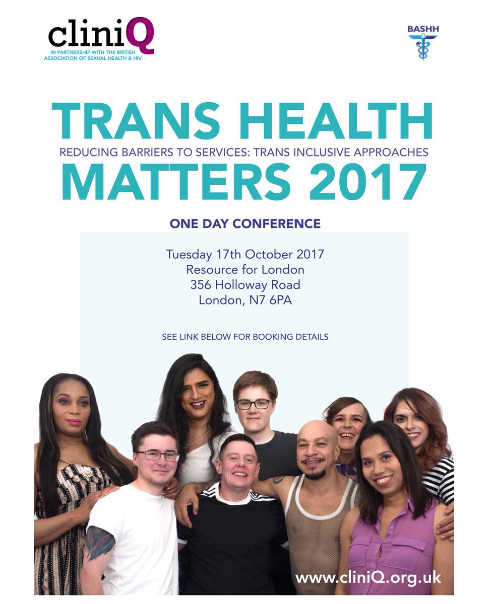 Clini_Q's tweet photo. Programme done: Sex &amp; sexual pleasure 4 all #Trans folks. #PrEP for Trans folks Wellbeing. PHE Trans health survey results #THM2017 &amp; more 💜 https://t.co/5PUjfav7m4