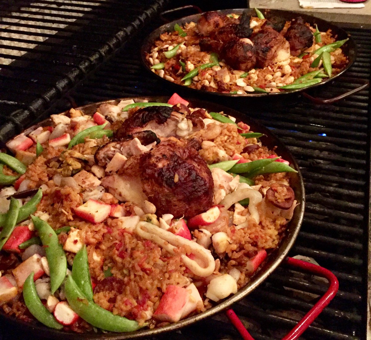 RealKittyHart's tweet image. Saturday night paella at Boulder Bridge Beach makes for Sunday food hangover. ❤️ #friendswhocook