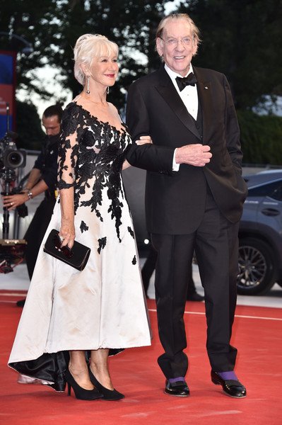 Donald Sutherland & Helen Mirren walk the red carpet ahead of the #TheLeisureSeeker screening during the 74th Venice Film Festival on 09/3