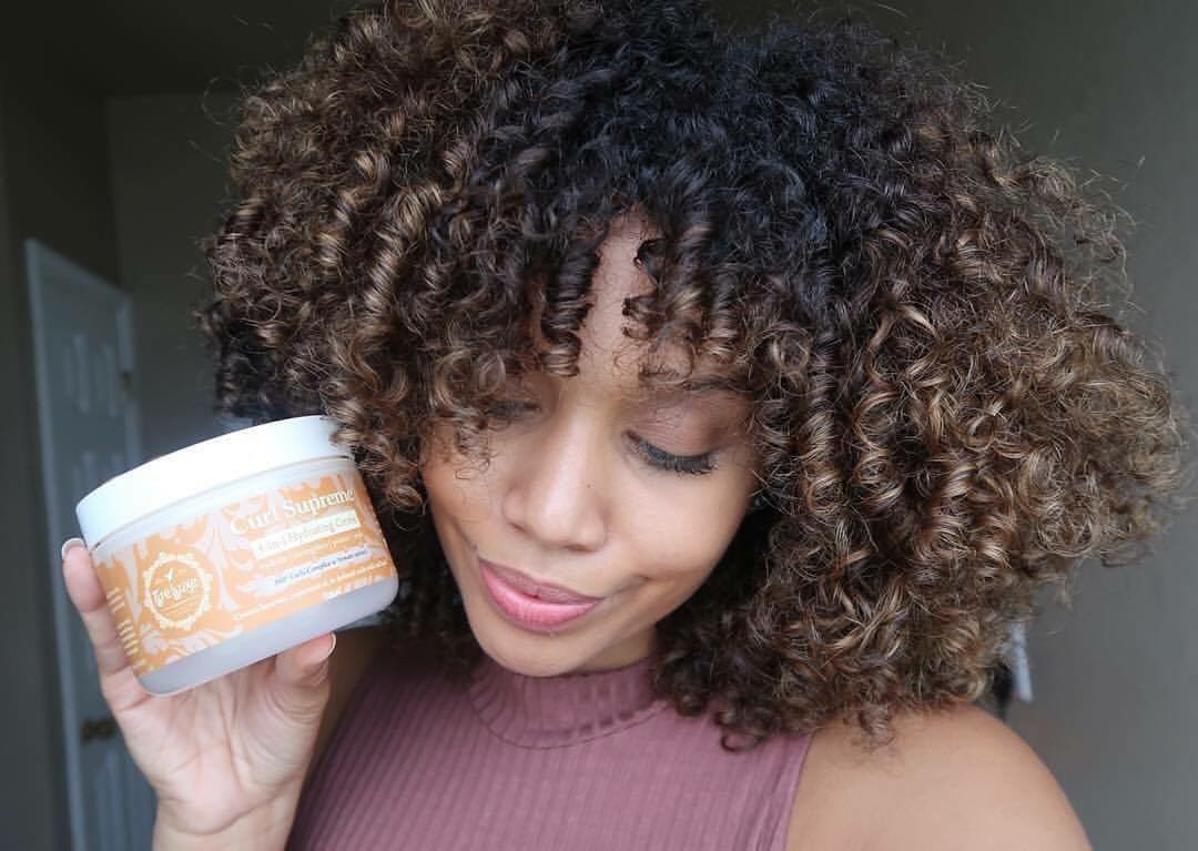 Lovin ❤️ this voluminous  #washandgo by @curlswithapromise 😍using our #CurlSupreme 4in1 Hydrating Creme! 25%OFF @ discoverTreLuxe.com