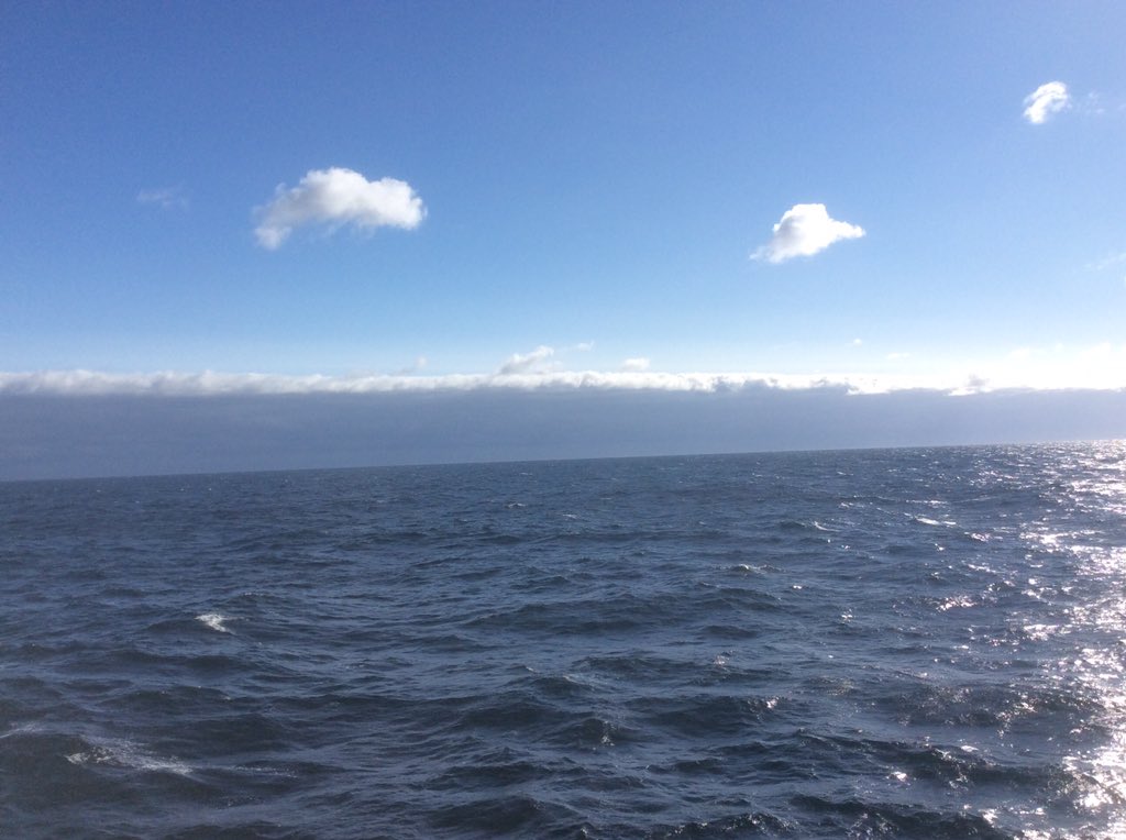 ArthurMckiel's tweet photo. Spending long weekend @ work 160Km offshore, can still catch @sskroughriders destroy the @Wpg_BlueBombers on #TSN. #RIDERSlive #ridernation https://t.co/N8MAkx59Uu