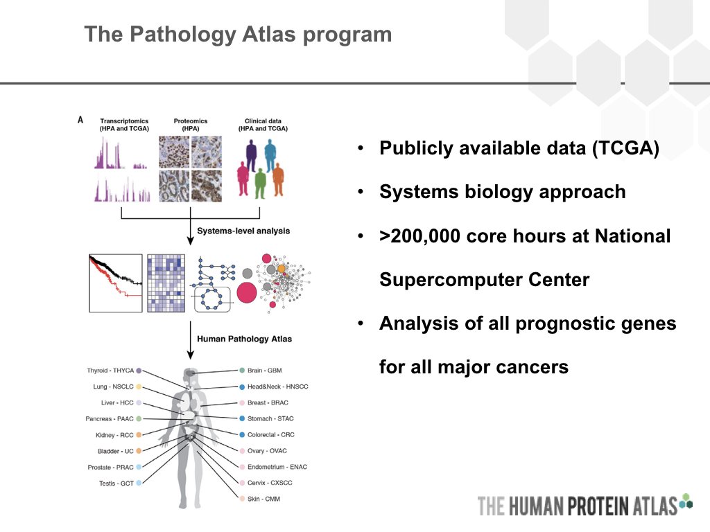 #humanproteinatlas
Exciting discussions at #ECP2017 about the new Pathology Atlas as part of the @HumanProteome