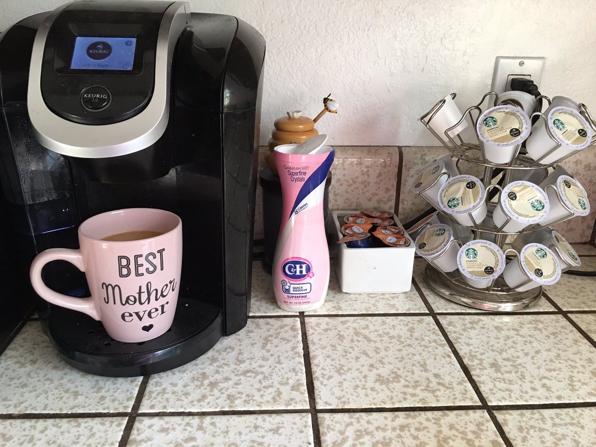MrsDuenas2014's tweet photo. @CandHSugar with my morning coffee and fits perfectly on the coffee bar! #CHcrowd and #sponsored https://t.co/UAWqLjgrq5