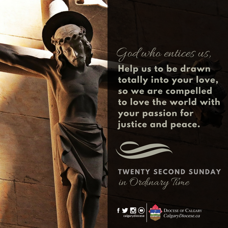 calgarydiocese's tweet photo. Let us pray for hearts so in love with Jesus that we are compelled to speak up against every injustice, even when it costs us something. https://t.co/Dg9p4Aqm8M