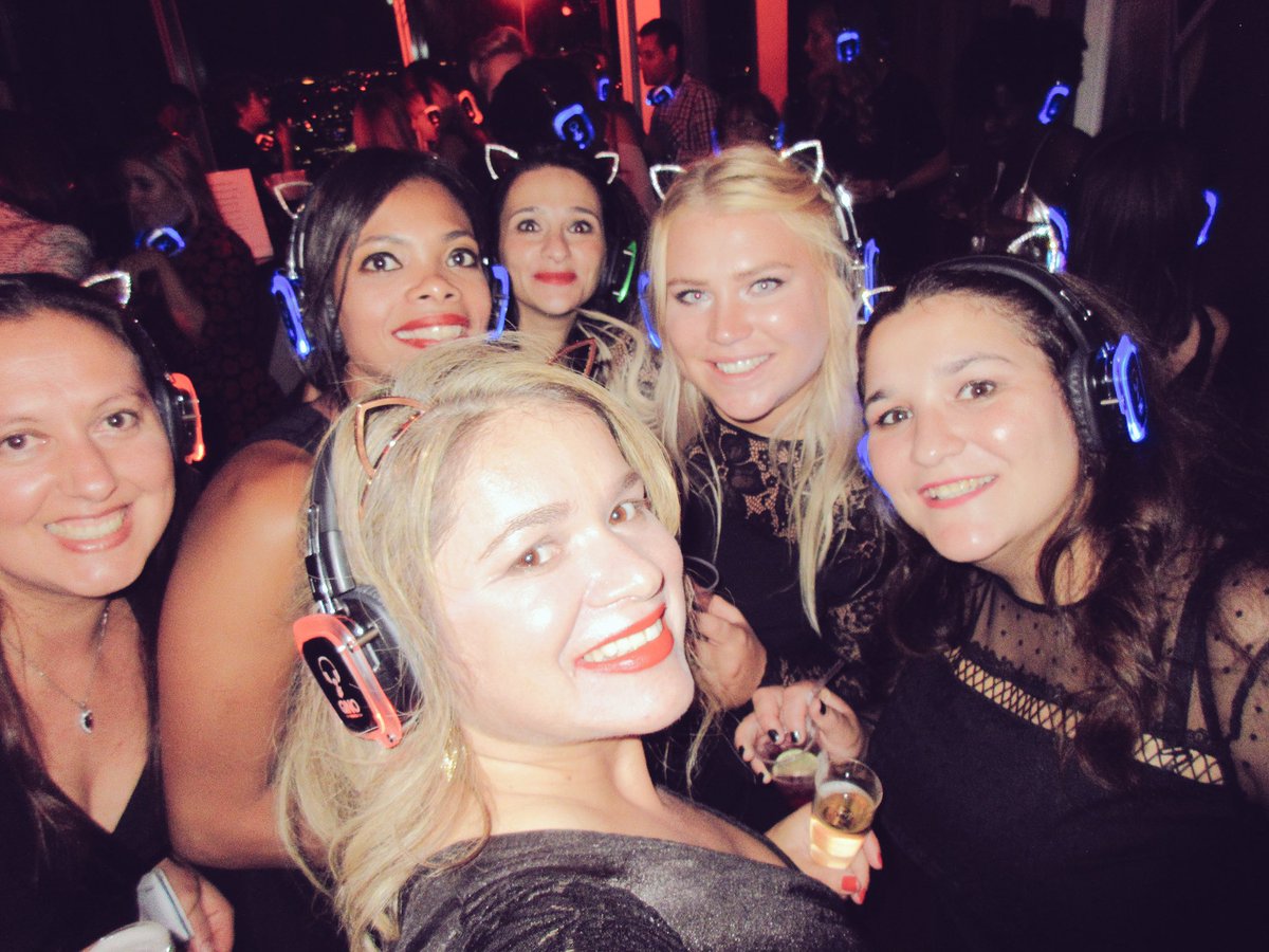 SusanaHarrison's tweet photo. What about last night! #madeiranhen #party #silentdisco @TheShardLondon booked @TimeOutLondon #girlsjustwannahavefun @LDNevents2017 https://t.co/dkkcDo4Sn1