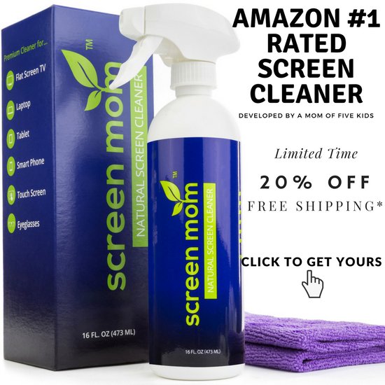 mombloggersclub's tweet photo. Looking at your computer or phone right now and the screen is dirty? You need Screen Mom. Flash Sale! 20% off. https://t.co/Xi8kkRPihB  AD https://t.co/exhShuZK7A