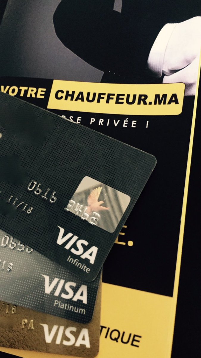 VtcMaroc's tweet photo. Nous sommes désormais partenaire de @Visa @Visamiddleeast retrouvez les avantages sur leur site. #Visa #gold #platinum #INFINITE #business https://t.co/0xvmBKJQBj