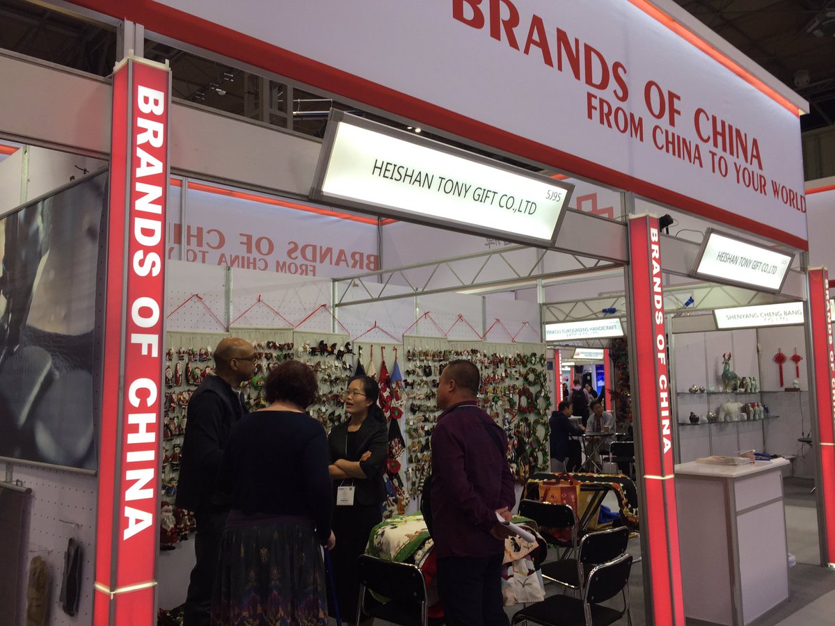 BrandsofChina's tweet image. 5J95 Heishan Tony Gift produces handmade wool holiday decorations for Christmas, Easter, Halloween festivals!#autumnfair