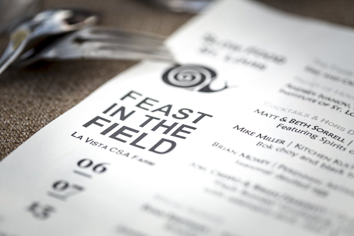 slowfoodstl's tweet photo. Only two weeks until Feast In The Field! Follow us on instagram! #FITF17 #FeastInTheField #SlowFoodSTL https://t.co/FeSohu3bpL https://t.co/tdktNNo6QS