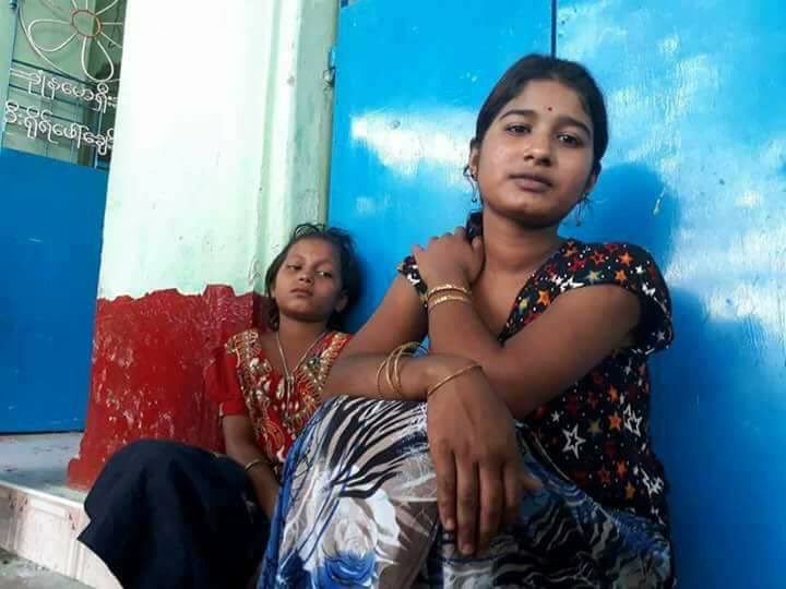 ZawHtayMyanmar's tweet photo. #Rakhine Update: 9 and 7 family members of 2 #Hindu girls were killed by #ARSA #terrorist. Now IDPs in Hindu Temple in Sittwe. #Myanmar https://t.co/BaCZ3Gcl3f