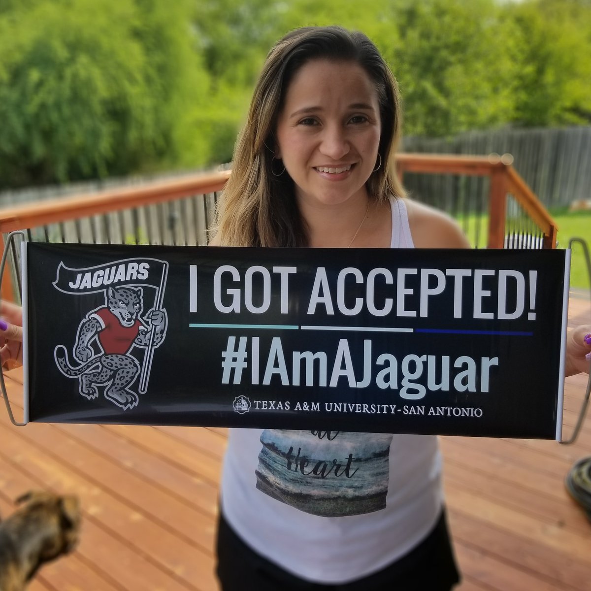 KDWARD210's tweet photo. @TAMUSanAntonio #IAmAJaguar #goals #momthehustler #blessedlife #ballermomforlife🏀🏐🏈 #teacherinprogress❤️✏️📚 #Mrs.Ward https://t.co/vo5xvhfSm3