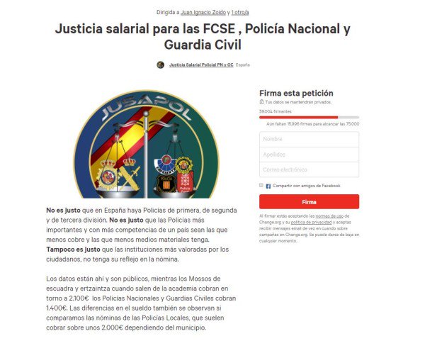pacomarhuenda's tweet photo. 🚓 @policia  y @guardiacivil  plantan cara al Gobierno y exigen la equiparación salarial https://t.co/NM9zup4Aev https://t.co/2Jqo2ZzJew